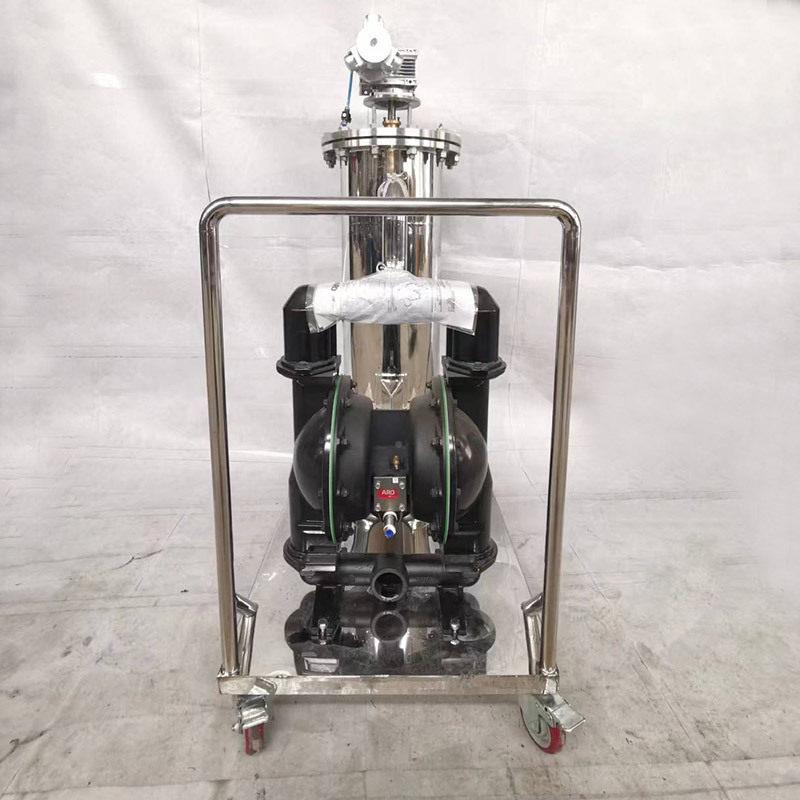 隔刀式过滤器半自动膜刮料过滤器生631产线涂搅拌打浆过滤器除杂