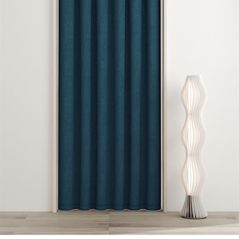 免打孔门帘隔断帘简易家用卧室隐私冬季J空调保暖挡风防风窗帘防