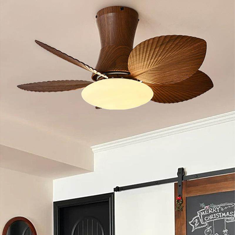 美式餐厅灯风扇灯客厅吊扇灯卧室饭厅法式复古中古南洋风吸顶灯具