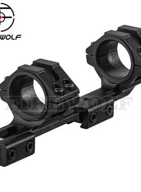 Firewolf 新款41101高品质连体后延瞄夹25/30MM 5069水平连体支架