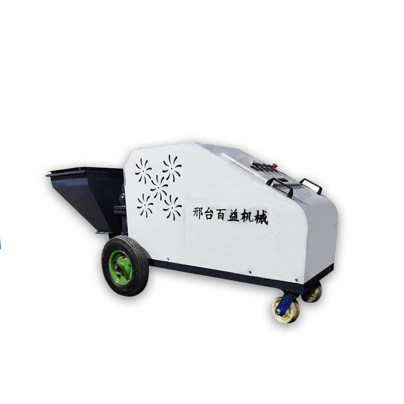 多功能水泥喷涂机柱塞式石膏喷涂机全自动水泥粉墙机厂家