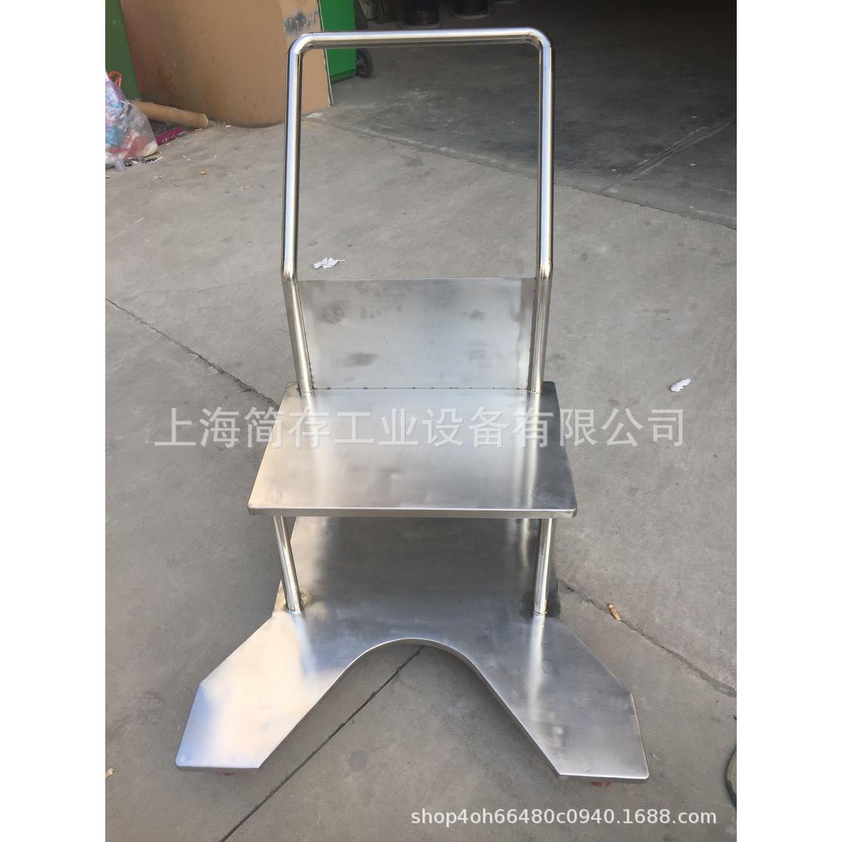 非标制作304不锈钢双层工具车托盘无尘车间专用推车酒店搬运车