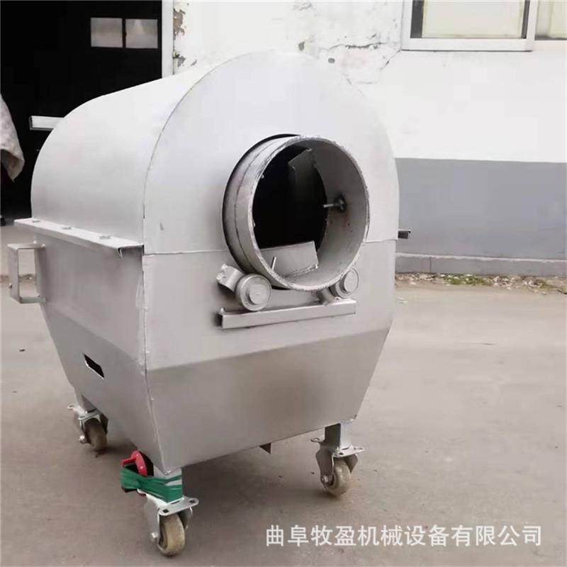 家用小型滚筒炒货机煤炭柴火加热干果翻炒机瓜子花生烘干机