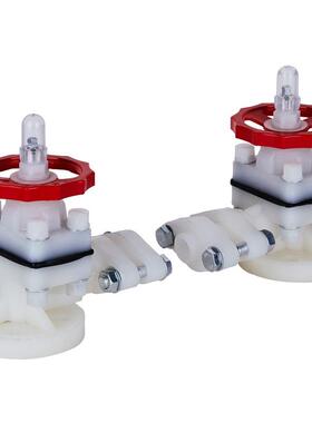 PVDF液面计G41F-10F液位计水位观测仪考克DN15 20 25 32 40 50