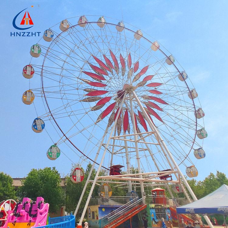 型户外游乐施49米摩天大设游乐场景14150区观光览车摩天轮源头厂