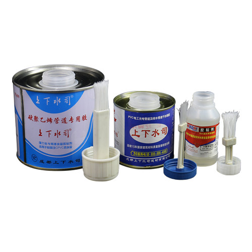 pvc水管胶水快干 排水胶给水胶 管道专用强力胶水100/200/500g