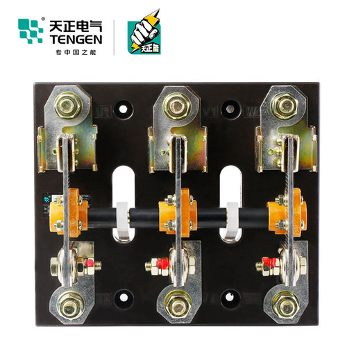 天正 HD13BX-400/31 41三相HD13B单投刀开关闸刀隔离开关紫铜加厚
