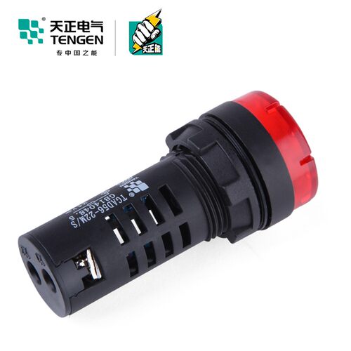 天正蜂鸣器TGAD1-22MJSE声光指示信号灯22MM孔24V220V闪光报警灯