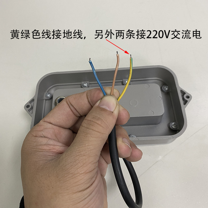 商用不锈钢运水排烟罩吸顶灯酒店厨房20W防水防爆防雾油烟机LED灯