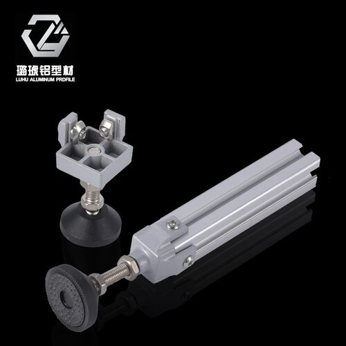 工业铝型材铝合金型材配件地脚3030/4040/4545 蹄脚脚杯固定底座