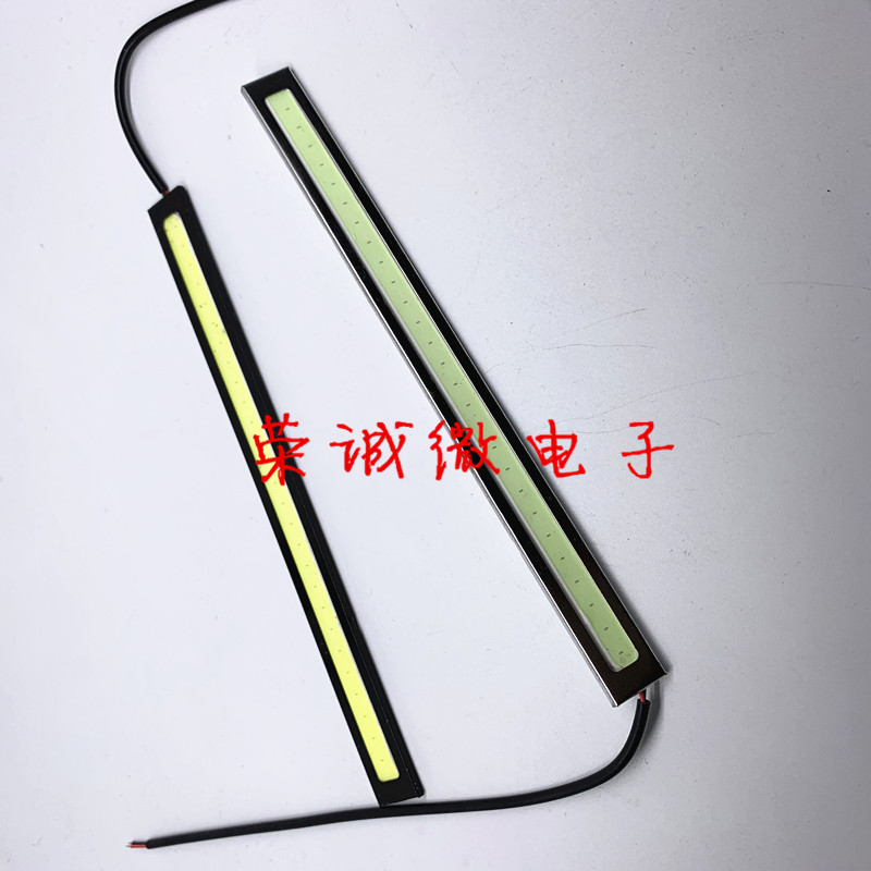 LED面发光COB光源长条颗粒面光源LED日行灯 COB灯板12V面光源灯珠