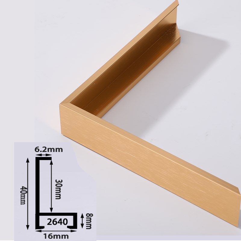 窄边铝合金画框型材p金属油画框外框框架定制广告展板裱框包边