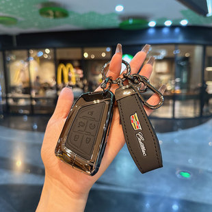 xts ct6 xt6车ATSL壳ct4高档金属 xt4 适用凯迪拉克ct5钥匙套mxt5