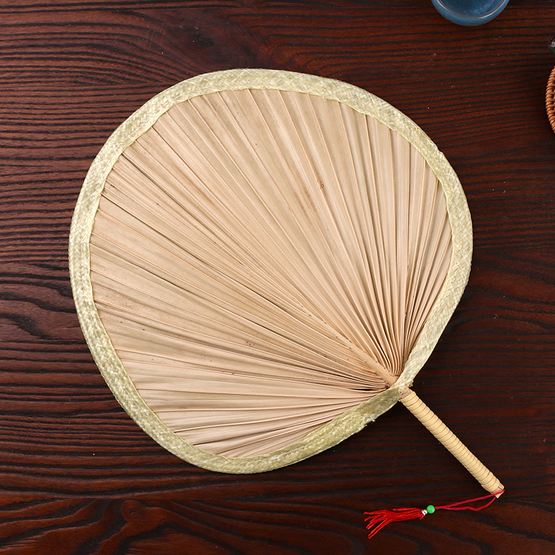 全手工葵扇蒲扇h日用桃形小扇子舞蹈扇芭蕉扇手摇扇子无边芭蕉扇