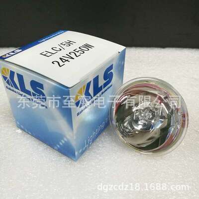 现货KLS卤素灯泡ELC/5H 24V250W 500小时长寿命AOI奥宝检测设备灯