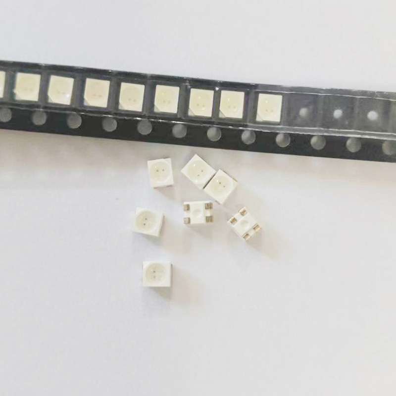 贴片led灯珠厂家供应发光二极管LED3528同极蓝翠绿双色发光管双色