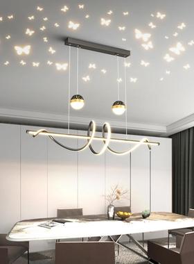 现代装饰吊顶led灯，客厅吊灯，餐厅吊灯，室内照明黑色风格其他