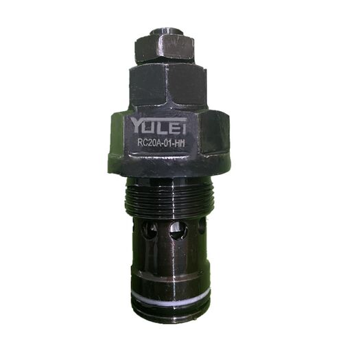 YULEI 液压螺纹插装阀J-RC20A-01-HH J-RC20A-01-HB 液压配件伐