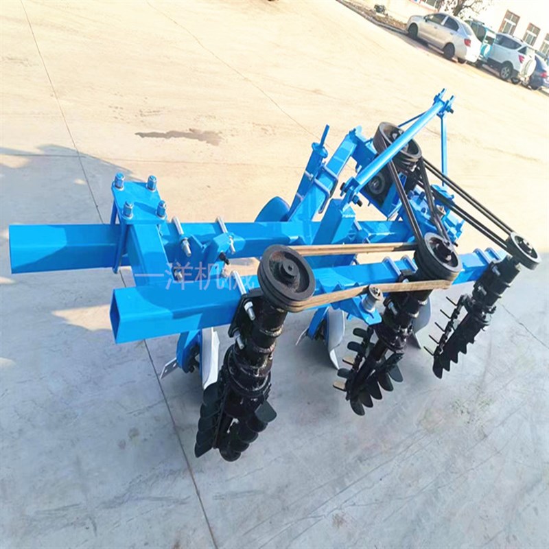 新款犁地旋耕一体机 翻地碎土机深翻埋茬碎土一次成型 犁旋一体机