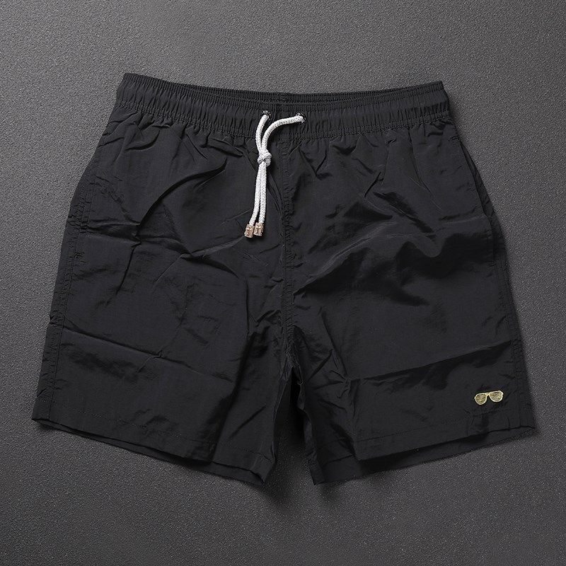 男士短裤夏季运动潮牌素色纯色百搭黑色五分裤大裤衩外穿宽松舒适,男装,休闲裤,淘宝优惠券,粉丝福利购,淘宝优惠卷