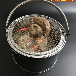 烧烤炉木炭炉采暖炉户外烧烤火盆家用移动炉火盆