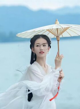 儿童油纸伞中国风古典风伞汉服女装仙气旗袍舞蹈走秀演出拍照道具