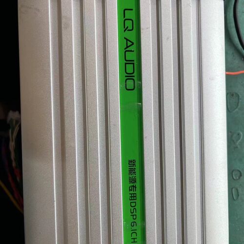汽车音响功放设备维修蓝驱F960pro开机没声音故障
