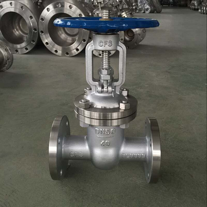 不锈钢316l法兰闸阀z41w-25r手动不锈钢316闸阀DN200 DN100 PN25