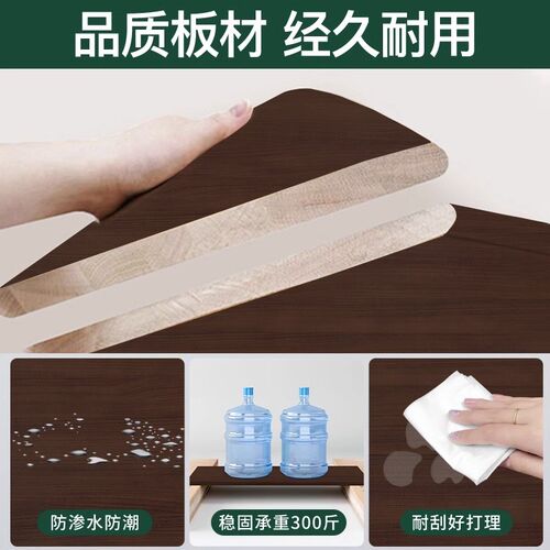 架子置物架多层收纳架货架家用书架落地展示架客厅钢木储物收纳架