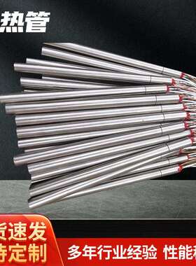 不锈钢电热管单头加热棒模具干烧型发热管烧烤炉电热棒加工