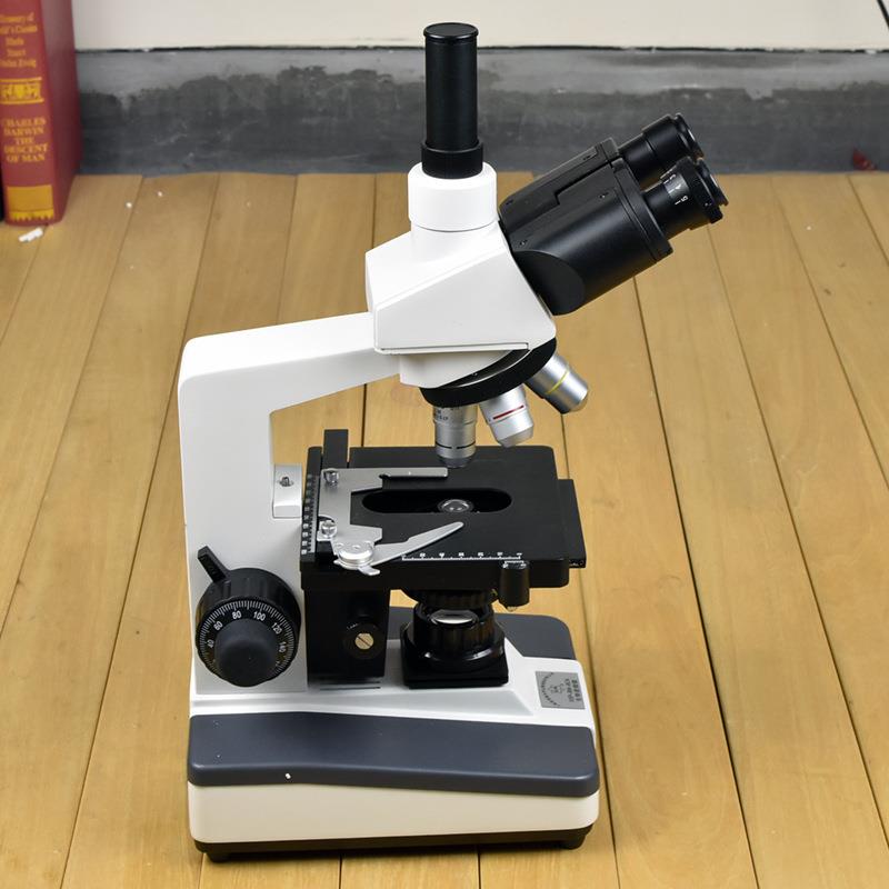 生物显微镜三目4个物镜1600倍上海彼爱姆XSP-BM-8CA