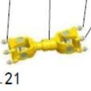 山工SEM656D轮式 载机铲车主传动轴5219677配套配件 装