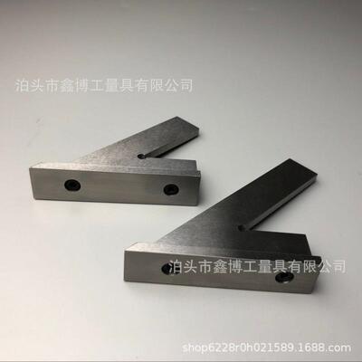 不锈钢60度带座角尺120X80平口宽座角尺INOX加宽底座角尺200X130