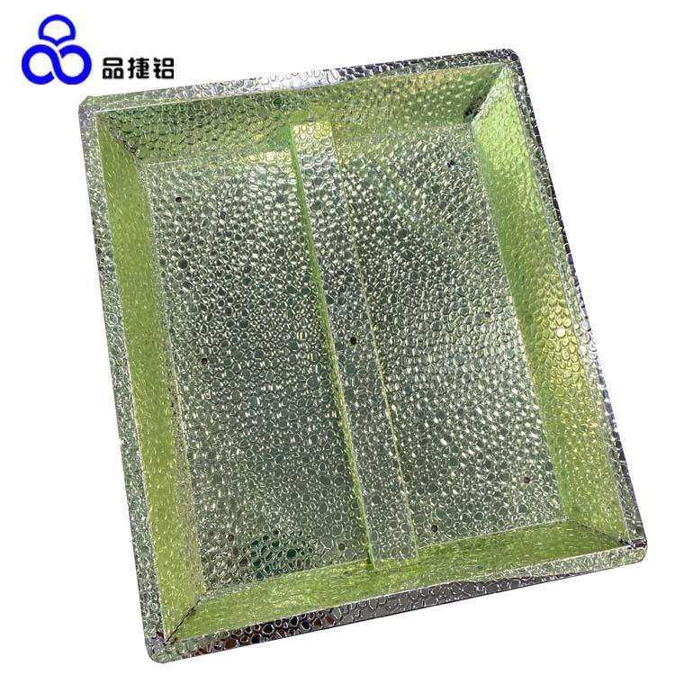 金属植物补光灯反光罩 铝制反射LED金卤灯罩加工 植物生长灯灯罩