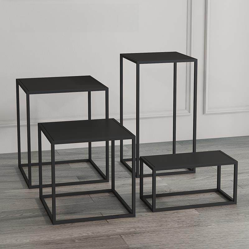 北欧铁艺小茶几简约家用沙发边几创意小桌子组合高低展示架置物架,电子元器件市场,其它元器件,淘宝优惠券,粉丝福利购,淘宝优惠卷