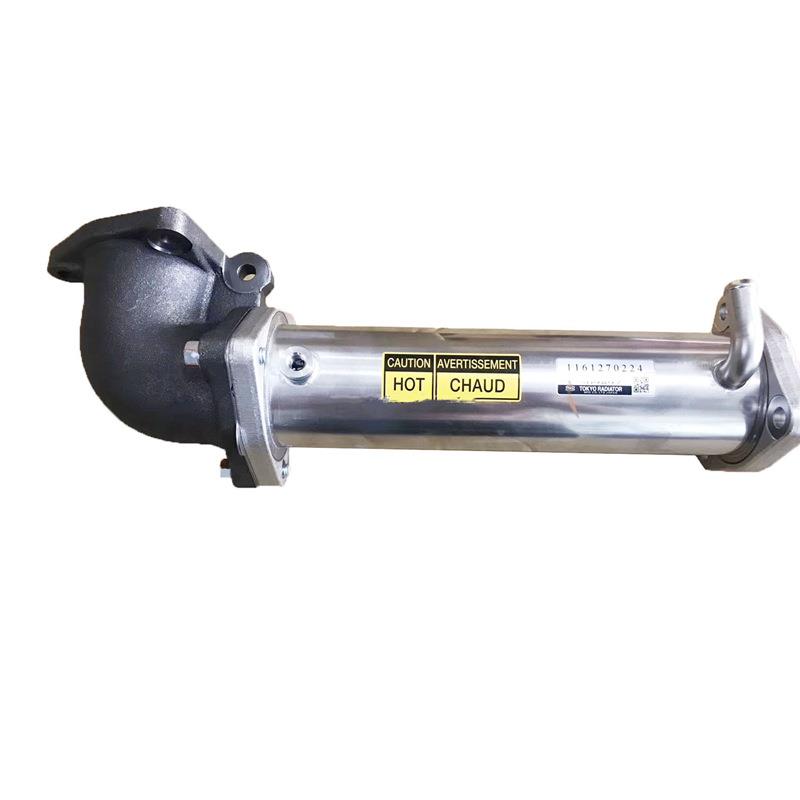 三一SY485H挖掘机废气再循环冷却器60320028 60320027 五十铃配件