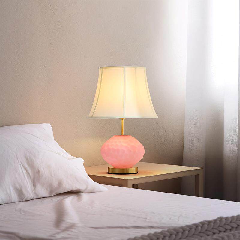 全铜欧式古典奢华复古台灯美式卧室床头灯简约布艺客厅装饰灯具