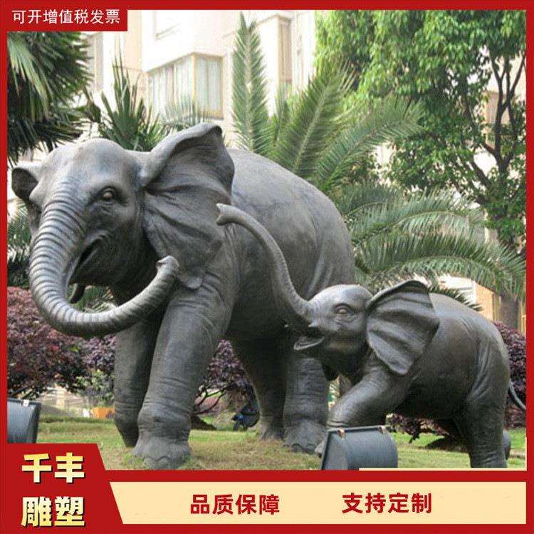 大型铜麒麟雕塑银行酒店公司门口铜雕故宫麒麟貔貅大象