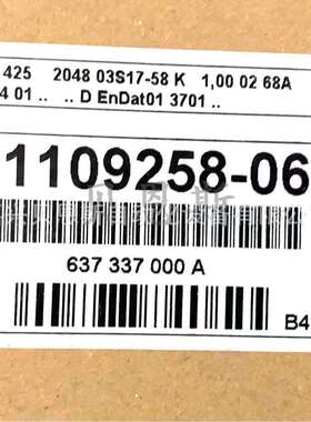 EQN425 2048 ID1109258-06/605381-06海德汉原装绝对式编码器现