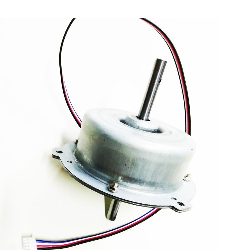 机械传动贯流风机用FOC正弦波凌达24V12V两头出轴直流无刷电机