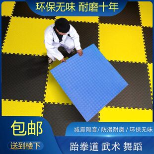 舞蹈专业道馆武术高密度跆拳道地垫子健身房街舞1米减震垫 泡沫垫