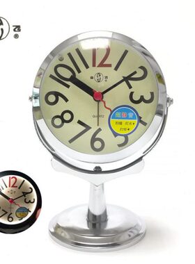 困难床起声懒人超大床头钟金属户变态音超响闹钟静音简约学生闹铃