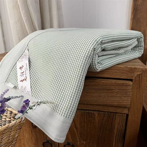 刘大姐家 很厚!出口老粗q布凉席三件套 1.5m1.8m床四季毯 空调席