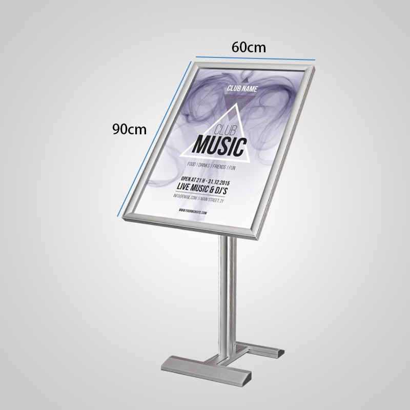 户外室内可调角度展架会议课堂B营销展示铝合金展板边框宣传栏