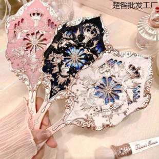 新品现货 花知晓小天使手拿镜周边手持镜公主风少女心高颜值风格.