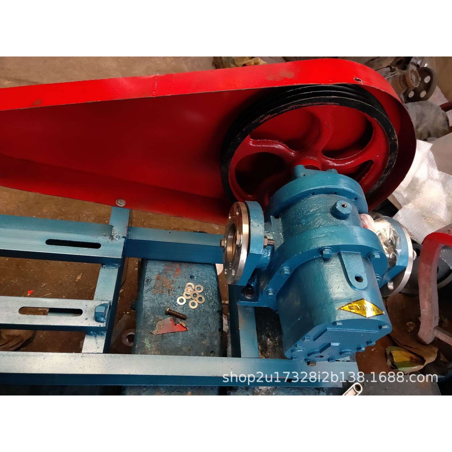 厚勇 罗茨泵 LC-38m3/h高粘度齿轮泵 铸铁电动保温沥青输送泵