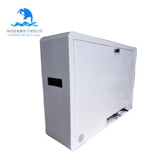 AI数字人透明展示柜32寸43寸55寸珠宝展示柜透明屏智能灵动数码