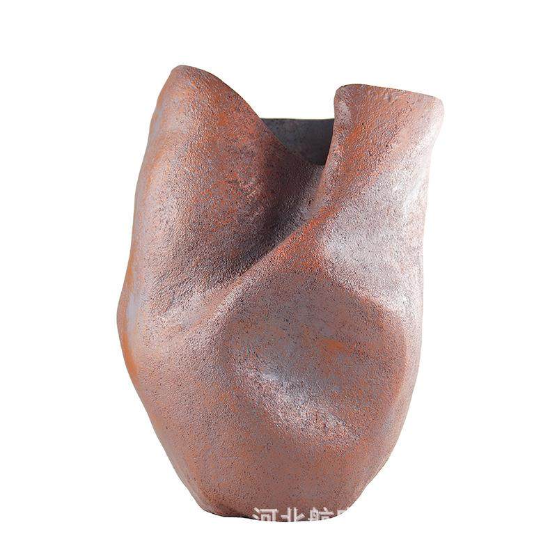 现代简约创意树脂不规则花器花瓶样板房售楼处桌面电视柜饰品摆件,家居饰品,装饰摆件,淘宝优惠券,粉丝福利购,淘宝优惠卷