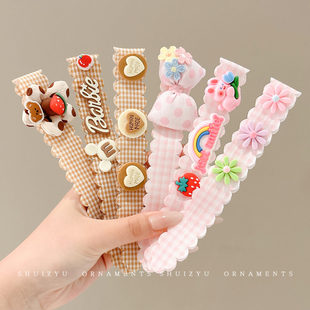 儿童魔术贴发箍可爱发带头饰女孩宝宝刘海贴碎发神器女童发帖发饰