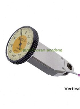 德国安度ASIMETO垂直杠杆百分表0-0.8mm 0.01mm 端面指示表0-40-0